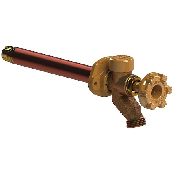 Woodford Model 17 1/2 in. MPT X 3/4 in. Sweat Anti-Siphon Brass Freezeless Wall Faucet 17CP-6-MH - main